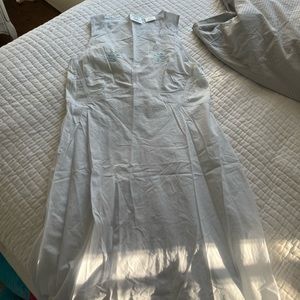 Vintage baby blue night gown